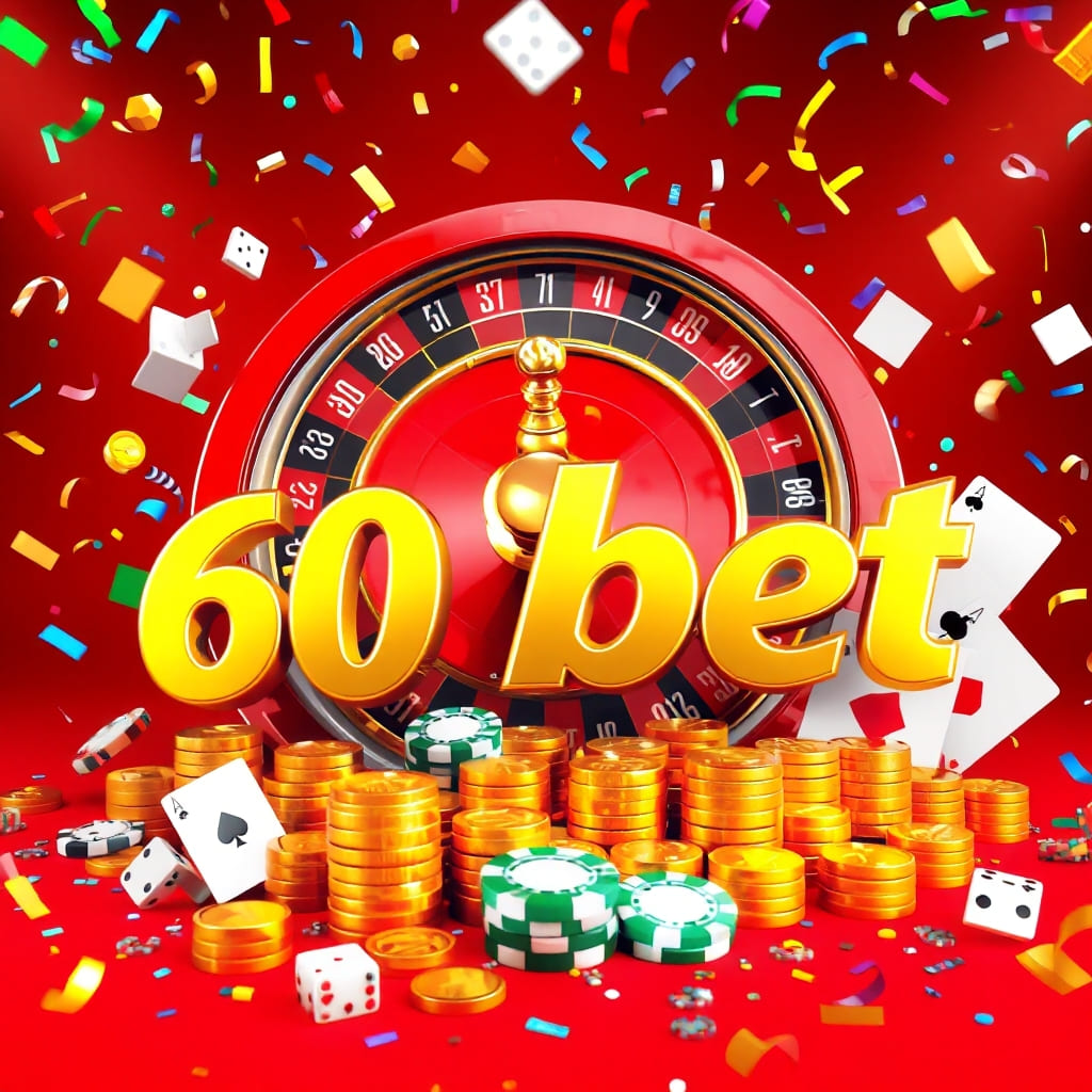 Imagem promocional da 60bet mostrando a plataforma e suas vantagens